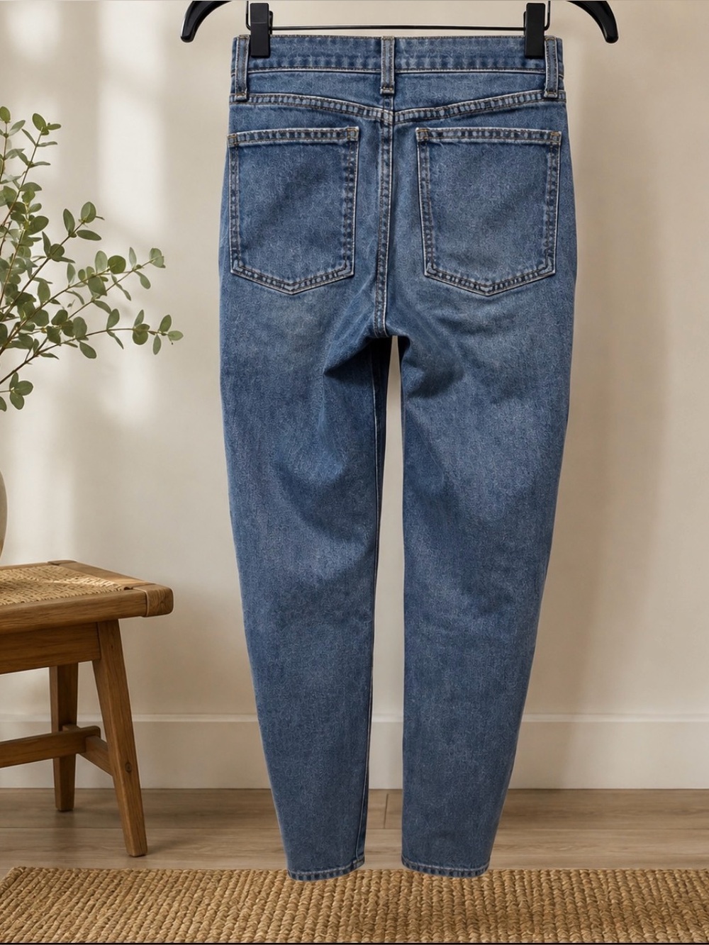 Madewell 25P blue jeans high rise skinny